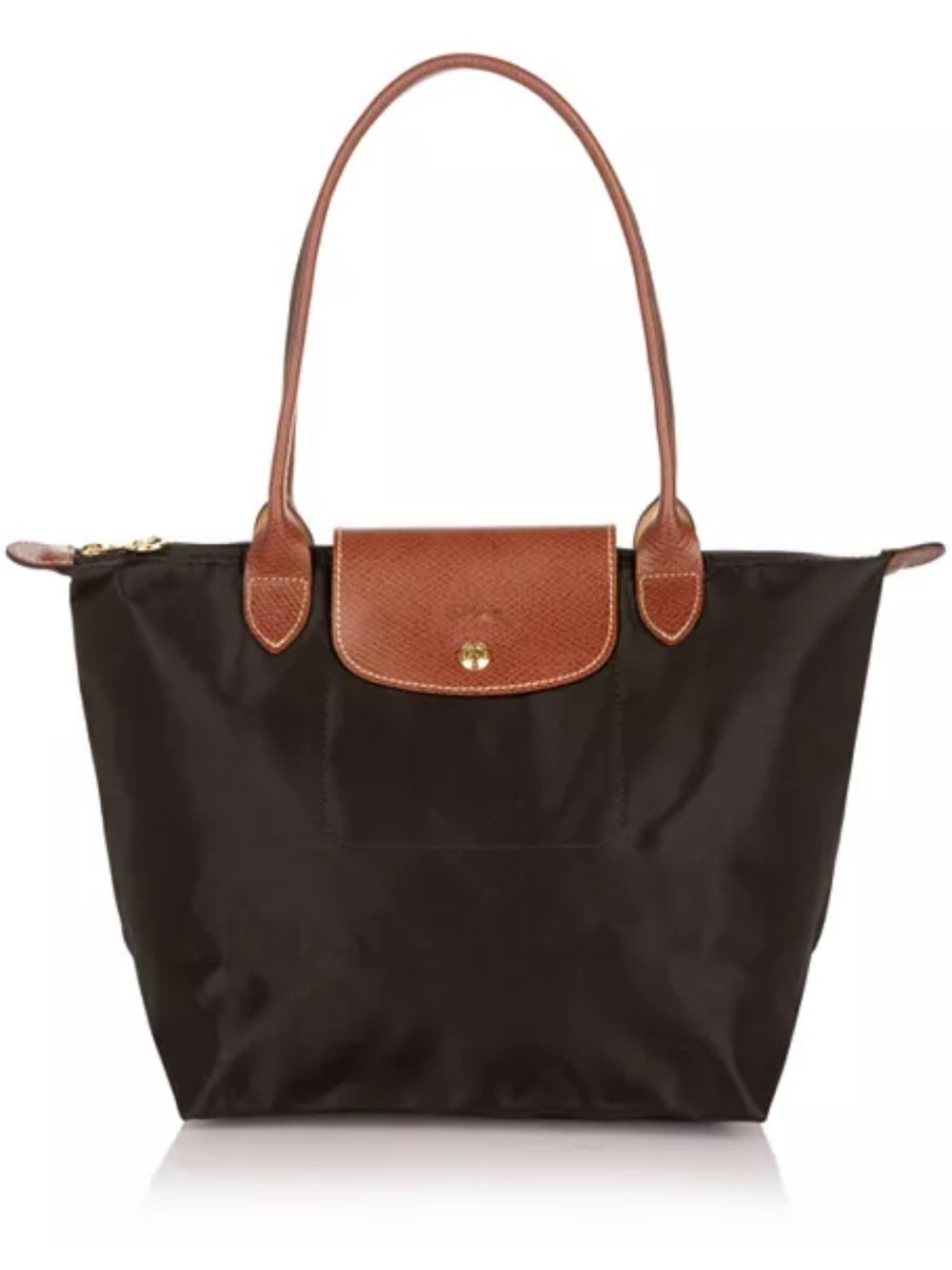 Longchamp Le Pliage Original Medium Nylon Tote Bag - Black